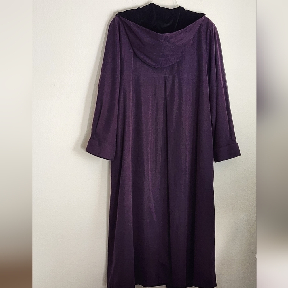 Gallery Deep Purple Button Up Removable Lining Fu… - image 8